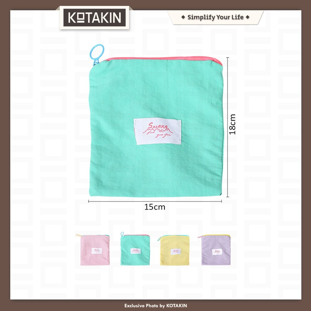Pouch Kosmetik Aesthetic Tas Makeup